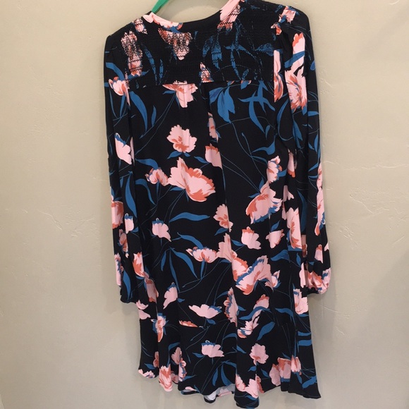 Maeve Anthropologie Ragonda Pink Floral Tunic - Picture 3 of 8